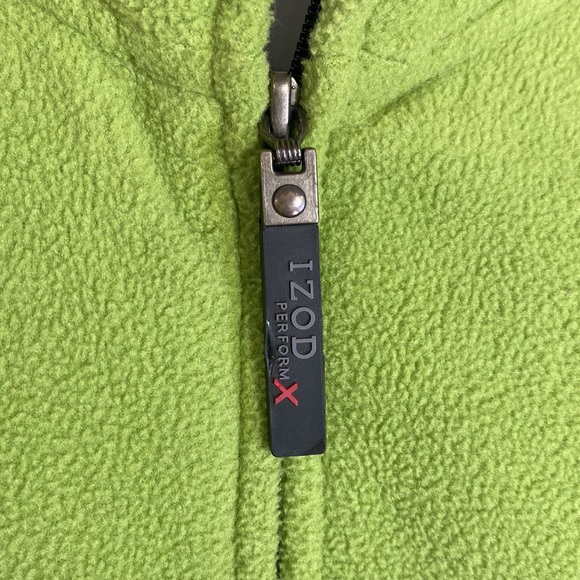 Izod Perform X performance zip fleece jacket - Picture 3 of 8